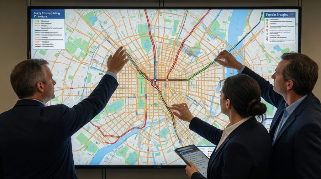 Развитие общественного транспорта: новые маршруты, обновление парка и проблемы расписаний - иллюстрация